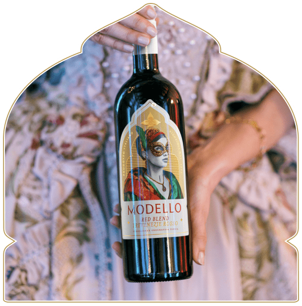 The masked figure of Contessa Isabella